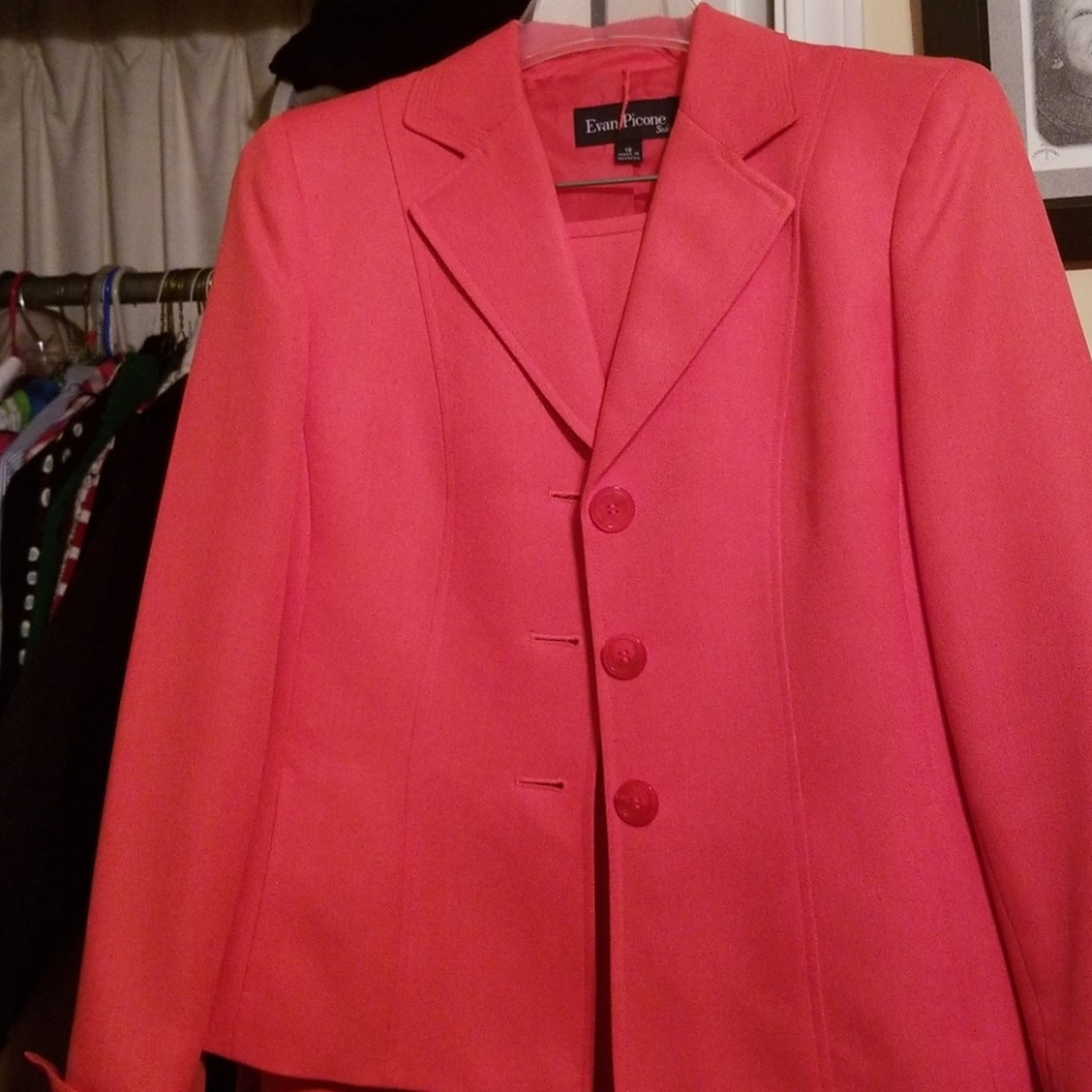 Suit jacket and skirt